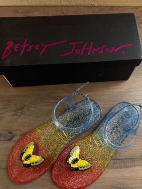 Betsey Johnson Jelly Sandals